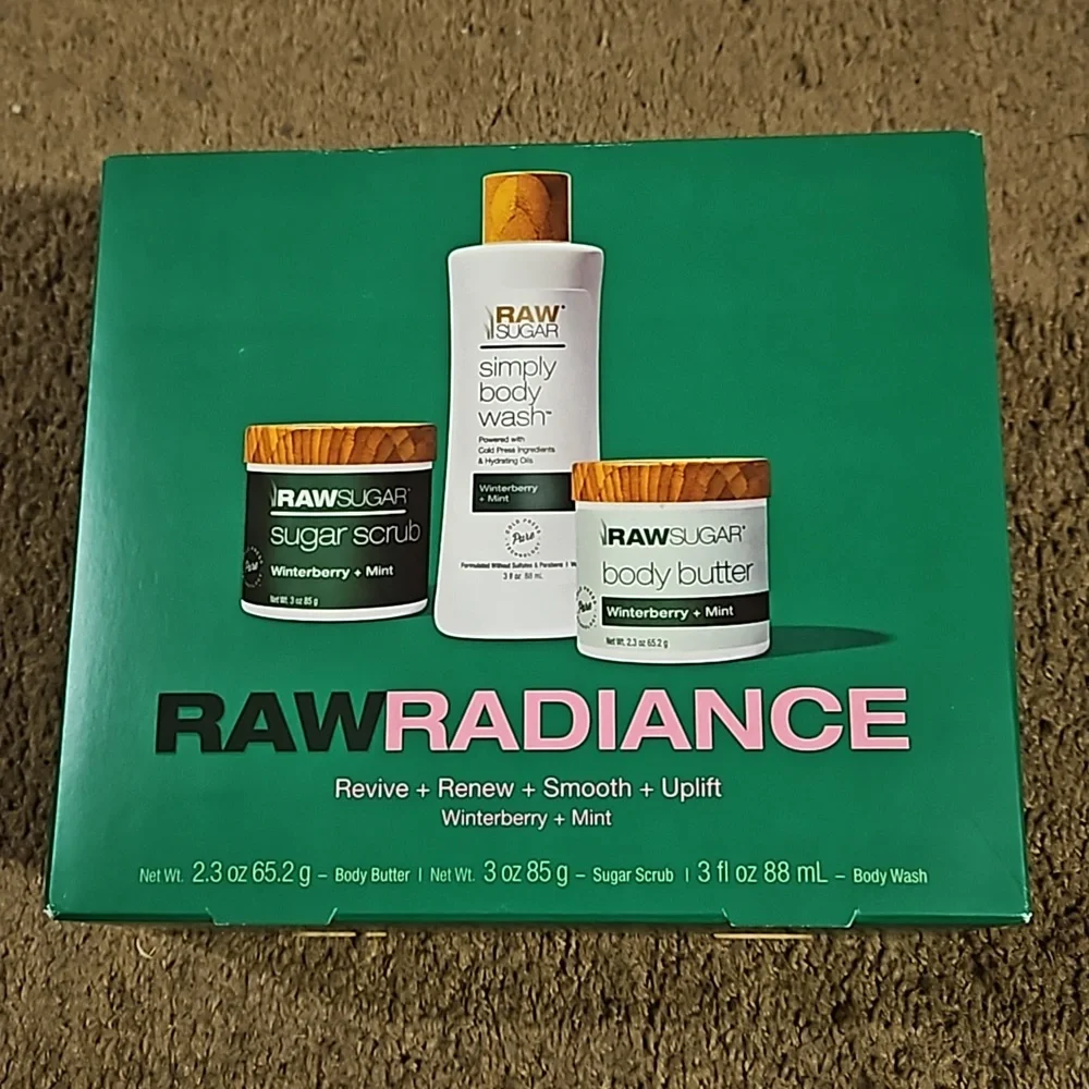 RawSugar raw radiance skincare set - Picture 2 of 3